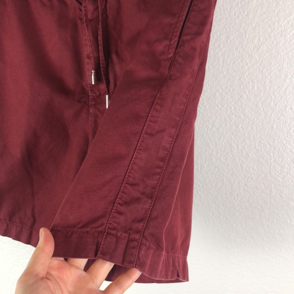 MR P. Slub Linen and Cotton Blend  Drawstring Short Sz 34 - Picture 7 of 11